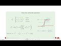 Machine Learning | Lecture 9 - Pt. 1 | Neural Network Architecture and Activation Functions