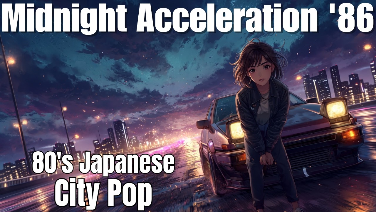 Midnight Acceleration '86 – 80s Japanese City Pop | 深夜の加速、スピードと夜【Playlist】