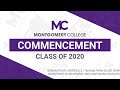 Montgomery College Commencement 2020