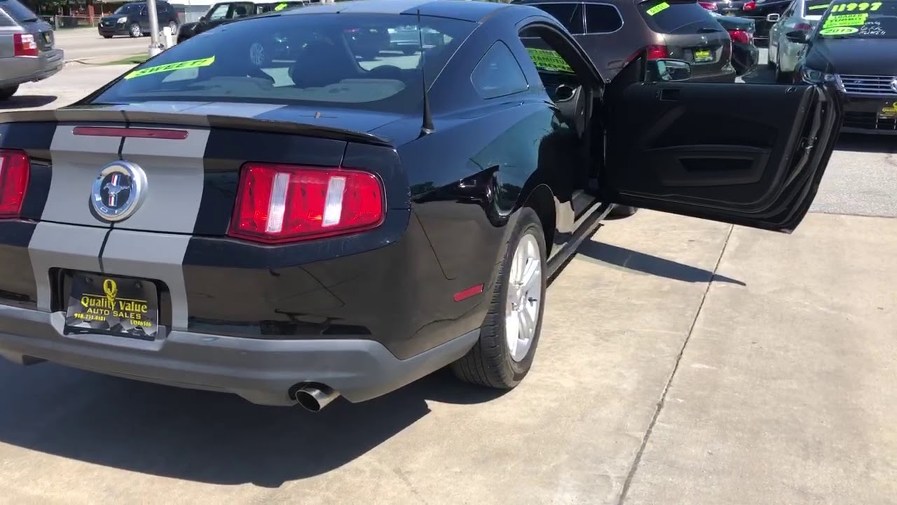 2010 Ford Mustang Used Car Broken Arrow, OK Quality Value Auto Sales