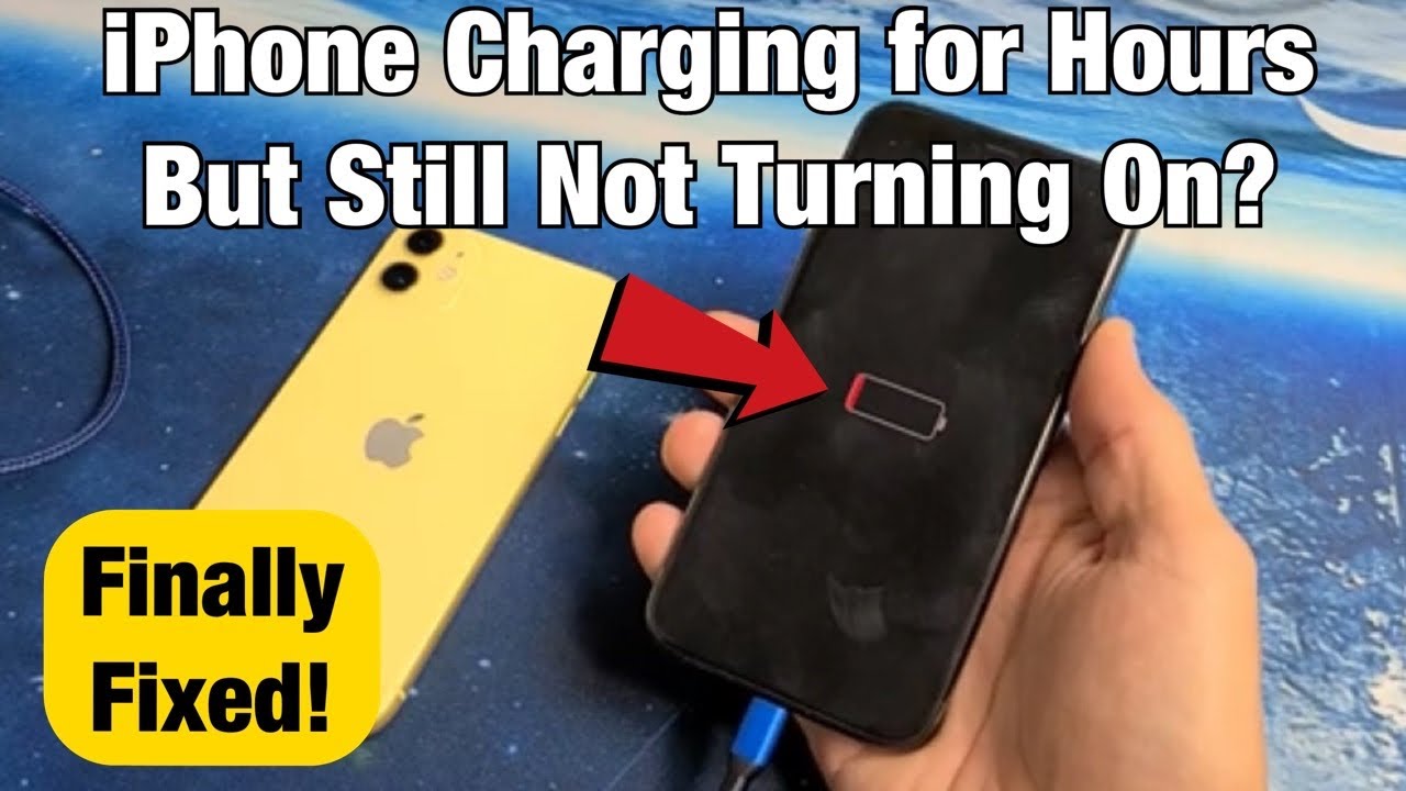 iPhone X XS XR 11  Won t Turn On While Charging for Long Time 