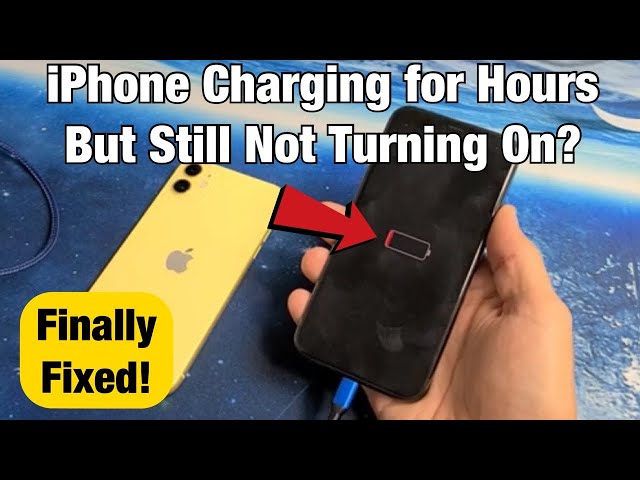 iPhone X/XS/XR/11/12/13/14: Won't Turn On While Charging for Long Time? class=