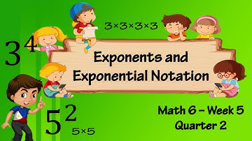 Video Lesson MELCs Math 6 Quarter 2 Week 5 (Exponents and Exponential Notation)