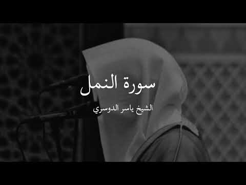 سورة النمل الشيخ ياسر الدوسري Surah An Naml Sheikh Yasser Al Dosari 