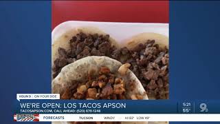 Los Tacos Apson sells takeout Mexican fare