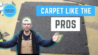 How to Install Jon Boat Carpet (2021) LIKE THE PROS