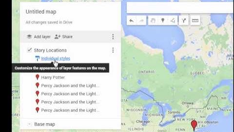 Google: My Maps and Google Sheets