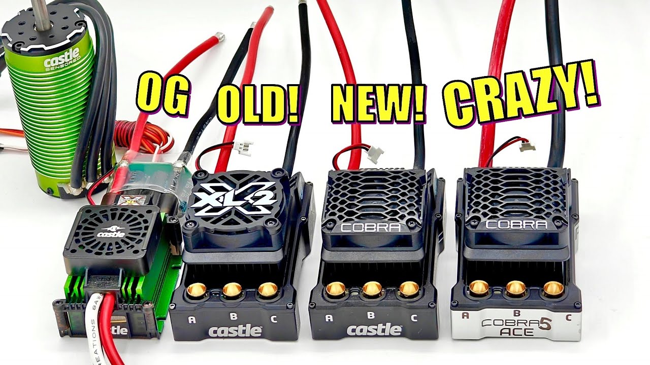 BIGGEST 8S ESC Comparison! XLX / XLX2/ Cobra 5/ Cobra 5 ACE - YouTube