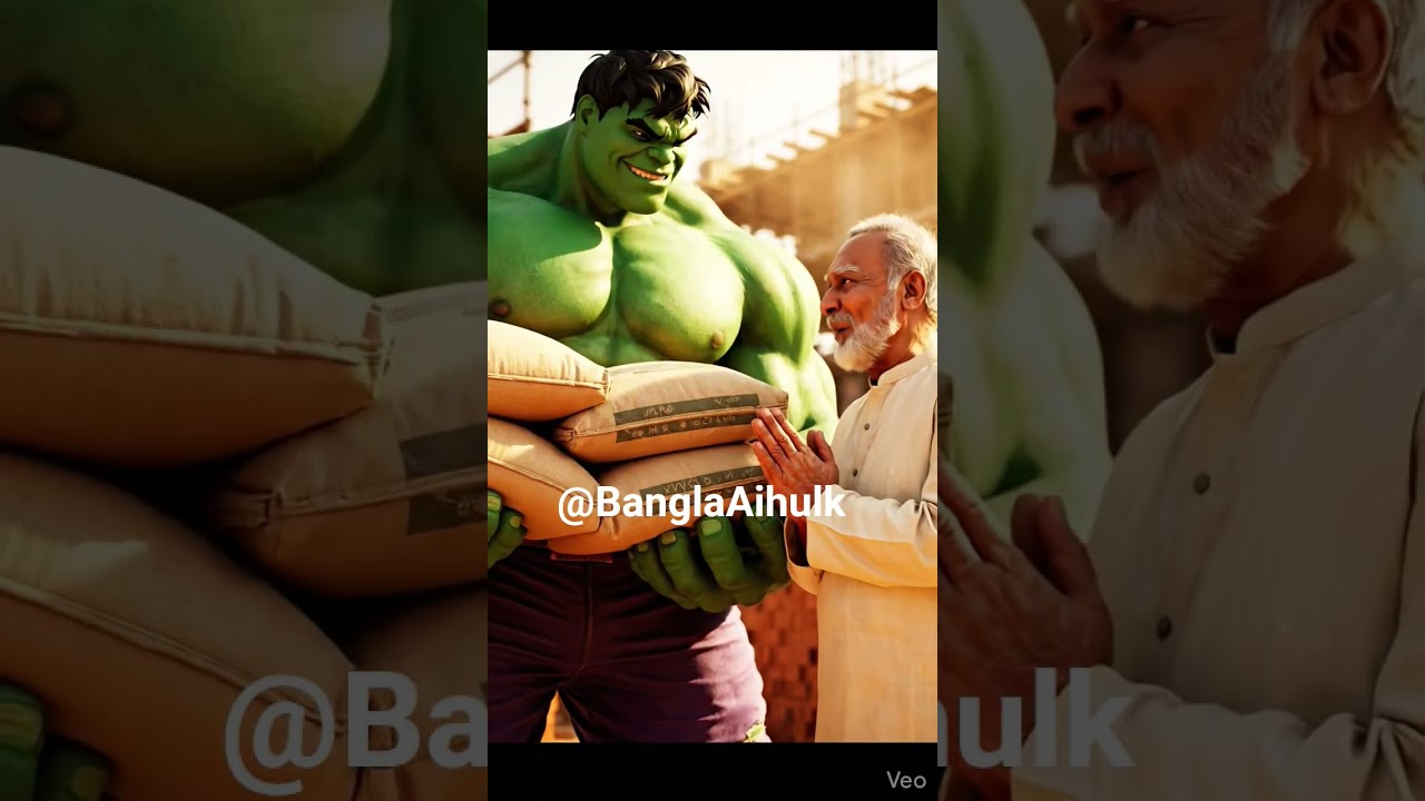 হাল্ক এর শক্তি দেখ 💪💪💪🦾🖐️
