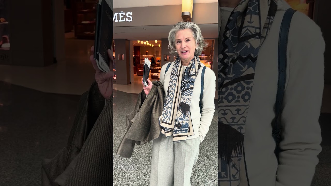 My First Stop Before Every International Flight: Hermès ✈️💼 | Old Money Airport Style 