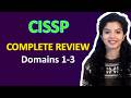CISSP Domains 1-3 Full Review & Exam Prep 📚