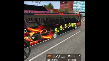 Mobile Bus Simulator Gameplay! Indonesia Simulator Game!