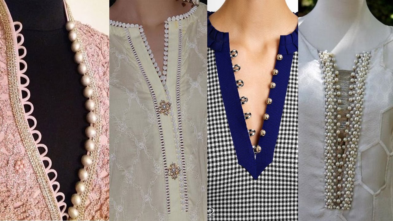 Beautiful Cotton Dress with wide shawl collar style flapping on yoke. | Kurta  designs, Kurta neck design, Clothes design