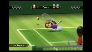 Wii Tennis double Mii Nadal Encode 612 25 May 2024