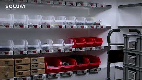 솔루엠 스마트 물류센터 ESL 솔루션 / Pick by Light Solution Sequence Picking Powered by Newton SE 2