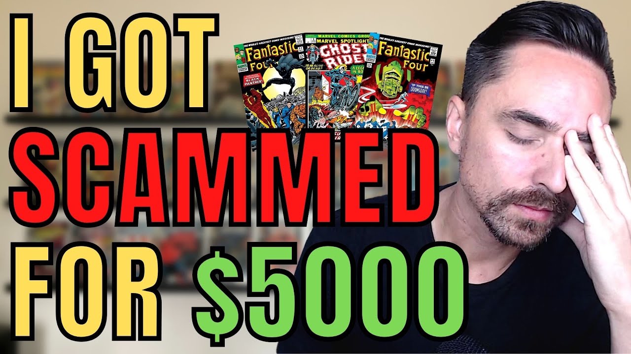 STOLEN COMIC BOOKS! Instagram SCAM for Over $5000 - Need Your Help