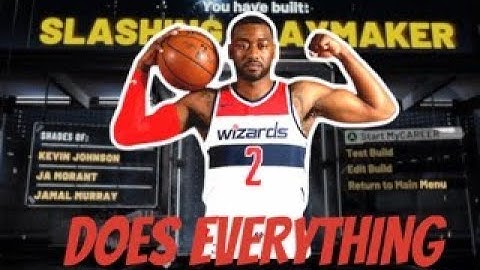 *Gamebreaking* Point Guard Build 2k21. John Wall Build.