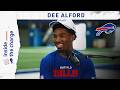 Dee Alford Talks Offseason Workouts, Path To NFL &amp; Dogs | Inside the Charge | Buffalo Bills