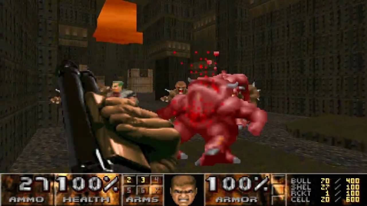 [Doom 2] Scythe 2 MAP 13 "Mining Project" UV-Max in 