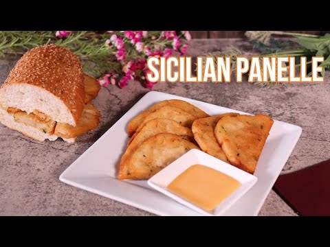 How To Make Sicilian Panelle | Easy Chickpea Fritters Recipe | Food Made Simple