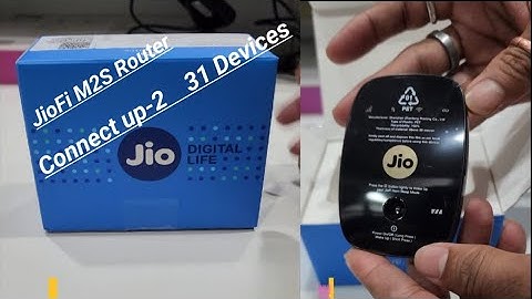 Unboxing & Review of JIO JioFi M2S Portable WiFi Device: Setup Guide
