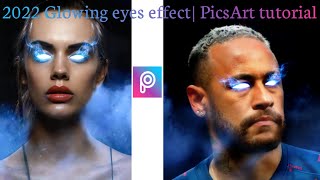 Picsart tutorial for Beginners How to create Glowing eyes effect || PicsArt editing tutorial screenshot 4