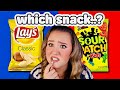 WHICH SNACK IS BETTER... Answer Correctly...