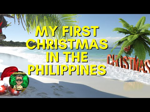 My First Christmas in the Philippines