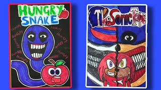 HUNGRY SNAKE Gamebook🐍 VS SHIN SONIC TAPES Gamebook👿 (Horror Game) screenshot 5