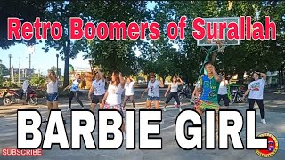 BARBIE GIRL - DJ YUAN BRYAN - RETRO BOOMERS OF SURALLAH - RETRO DANCE - choreo Ronald
