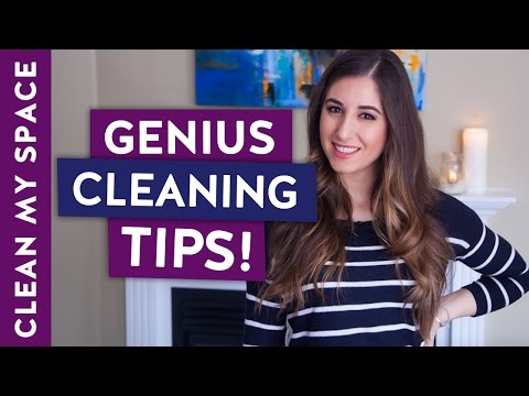 10 Genius Cleaning Tips!