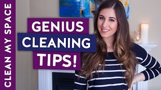 10 Genius Cleaning Tips!