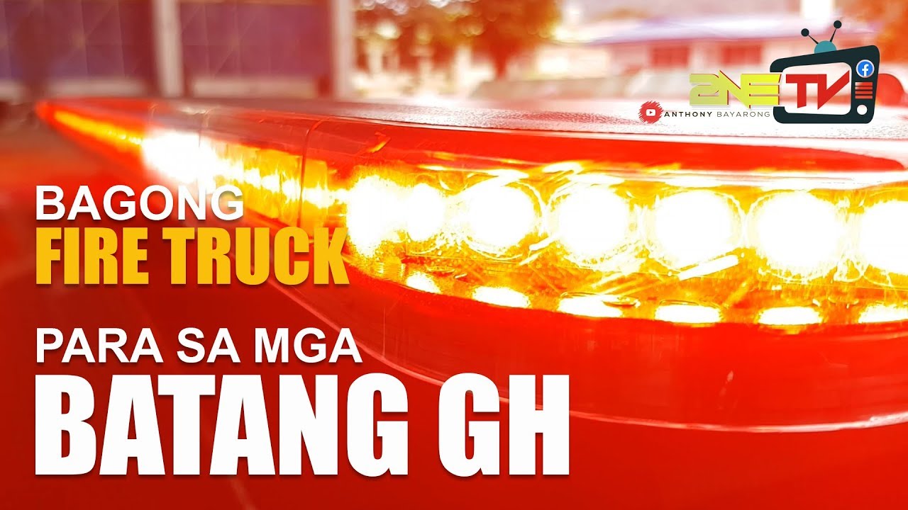 New fire truck para sa batang GH - YouTube