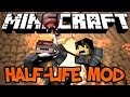 Minecraft Mod Showcase : Half-Life Mod (LambdaCraft - H.E.V, WEAPONS, XEN DIMENSION)