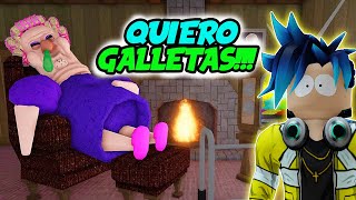 La abuela MALVADA no me quiere dar galletas | ROBLOX | VIKBIT