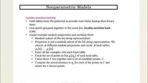 non parametric part2