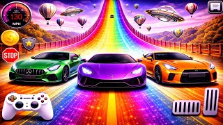 Impossible GT Car Stunts 2026 | Mega Ramp Racing Gameplay Android (GT Car Stunt Master) screenshot 2