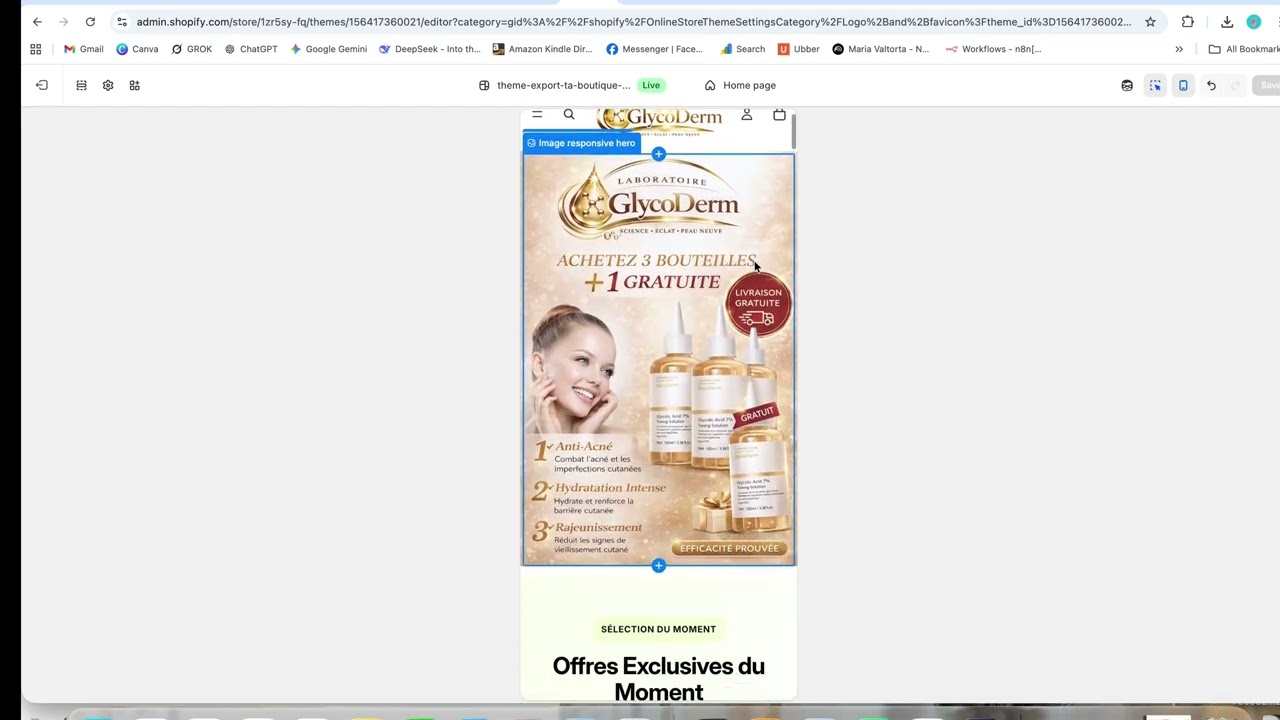 refaire ta boutique Shopify pour générer plus de ventes