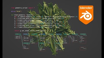 LIVENODING Creating Geometry Nodes Using Geometry Script