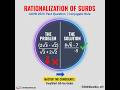 How To Simplify 2√3 − √2 ⁄ √3 + 2√2   | JAMB 2025