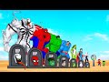 Rescue hulk family  spiderman superman vs antivenom  who is the king of super heroes  funny