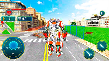 Police Bus Robot Game 3D - Real Police Bus | Android GamePlay