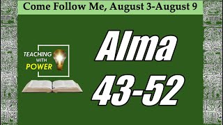 Alma 43-52, Come Follow Me, (August 3-9 )