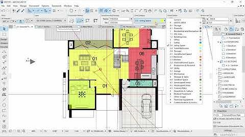 ArchiCAD Architecture Presentation Drawings with NO Photoshop