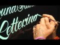 Roundhand Lettering Demo by Glen Weisgerber