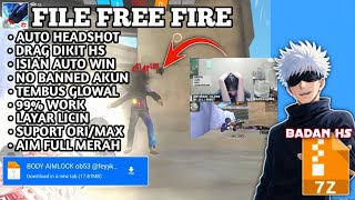 PANEL FF AUTO HEADSHOT NEMBAK BADAN HEADSHOT WORK STREAMER DI BANTAI❗