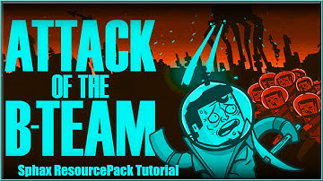 Attack of The B-Team Tutorial (How to install the sphax bdpack)