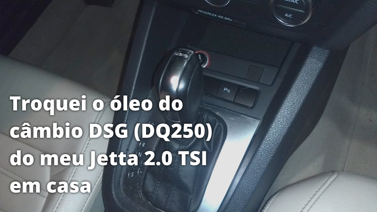 Troquei o óleo do câmbio DSG do meu Jetta 2.0 TSI em casa #DIY