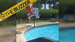 Celebrate Summer With The Best Pool Dunk Ever Fox Sports