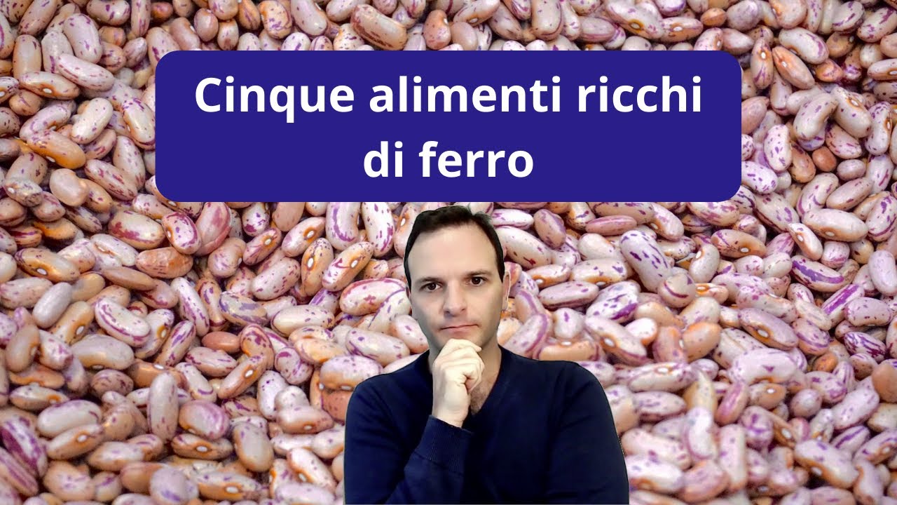 Cinque alimenti ricchi di ferro